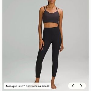 Lululemon align high rise ribbed leggings